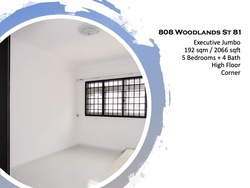 Blk 808 Woodlands Street 81 (Woodlands), HDB Executive #190196242